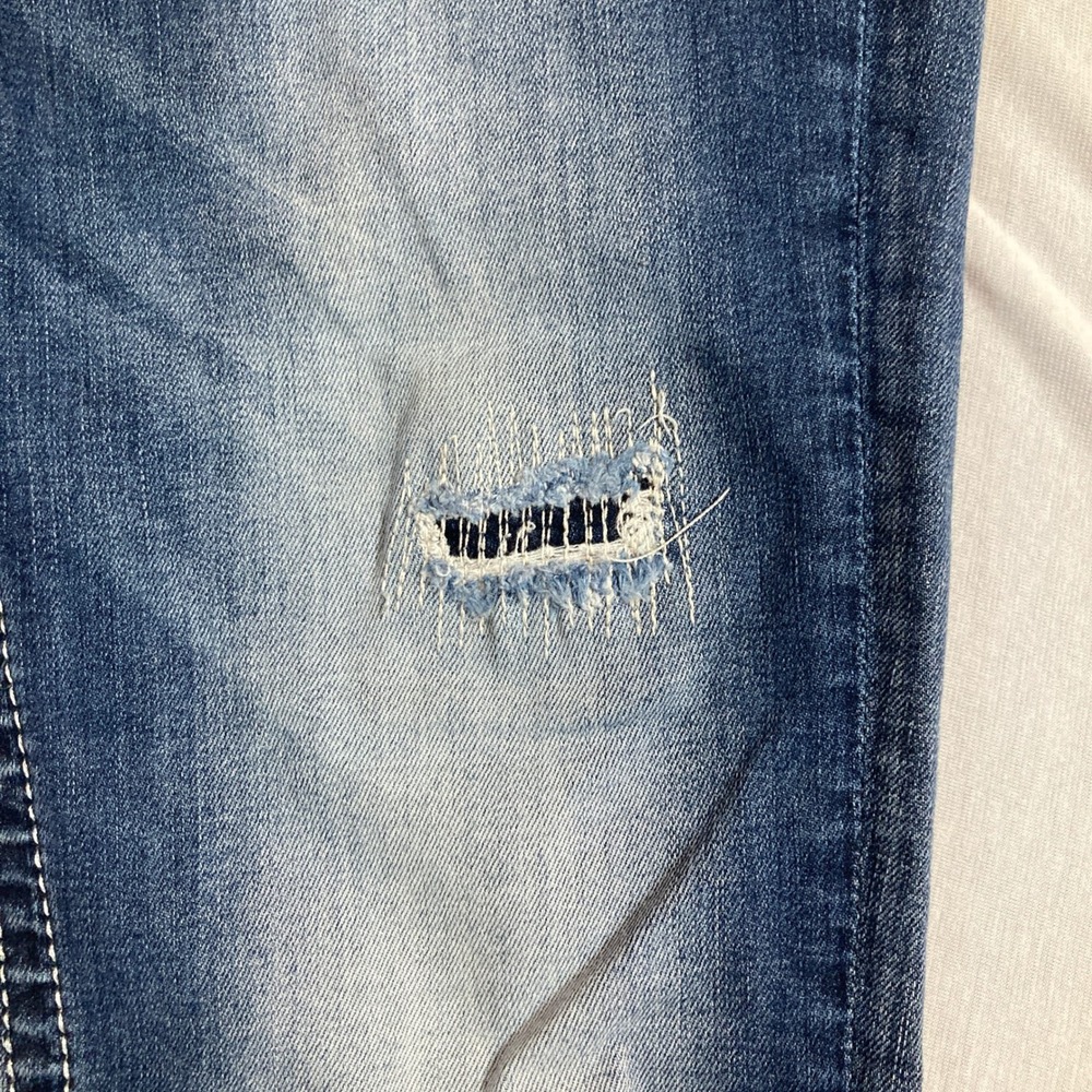 Miss Me Signature Skinny Jeans 27 Medium Wash Embellished Distressed JP7072S5 - Picture 11 of 16
